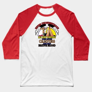 Never Underestimate An Old Woman Who Loves Camping And Has Native Blood Baseball T-Shirt